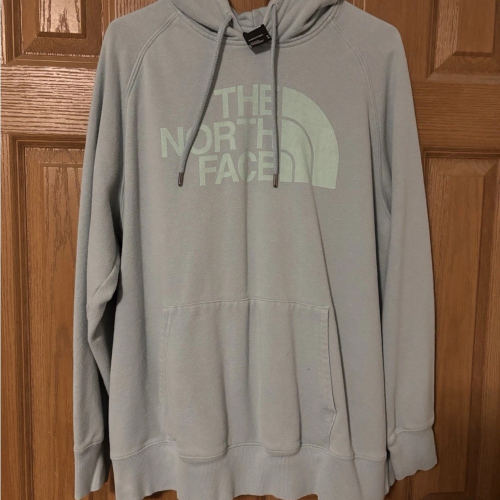 The North Face women’s Light Blue Hoodie